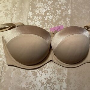 Sophisticated Tan Strapless To Crisscross Bra